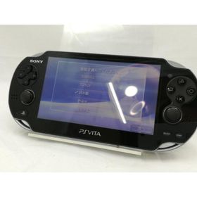 【中古】SONY PlayStation VITA Wi-Fiモデル クリスタルブラック PCH-1000 ZA01【川崎】保証期間１ヶ月【ランクC】