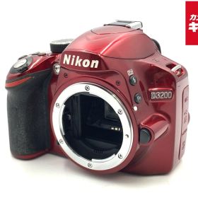 【中古】 【並品】 ニコン D3200 ボディ レッド 【デジタル一眼レフ】