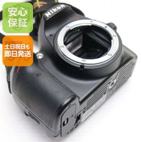 【中古】 超美品 Nikon D3200 ブラック ボディ 安心保証 即日発送 デジ1 Nikon デジタルカメラ 本体 土日祝発送OK