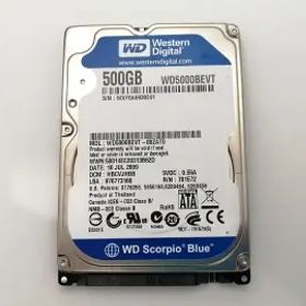 W.D. Blue WD5000BEVT 500GB/5400rpm/3GbpsSATA/9.5mm/8M