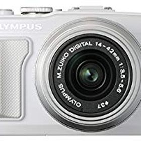 【中古】【非常に良い】OLYMPUS ミラーレス一眼 PEN Lite E-PL6 レンズキット ホワイト E-PL6 LKIT WHT