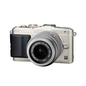 【中古】【1年保証】【美品】OLYMPUS PEN Lite E-PL6 レンズキット シルバー