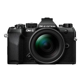 OM SYSTEM ミラーレス一眼カメラ OM-5 Mark II 12-45mm F4.0 PRO レンズキット ブラック OM-5-MK2-1245-LK-B