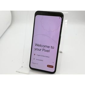 【中古】Google SoftBank 【SIMロック解除済み】 Pixel 4 Just Black 6GB 128GB G020N【アリオ倉敷】保証期間１ヶ月【ランクB】