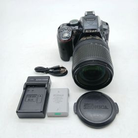 美品 ★ Nikon デジタル一眼レフカメラ D5300 18-140VR レンズキット グレー