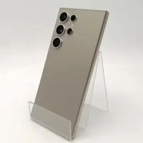 SAMSUNG au 【SIMフリー】 Galaxy S24 Ultra チタニウムグレー 12GB 256GB SCG26