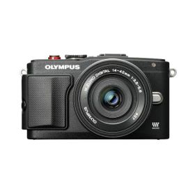【中古】【1年保証】【美品】OLYMPUS PEN Lite E-PL6 EZレンズキット ブラック