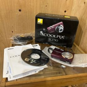 【SGM】ジャンク Nikon COOLPIX S230 パープル