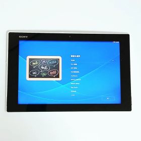 SONY Xperia Tablet Z2 ホワイト 初期化済 通電確認済/K-0309