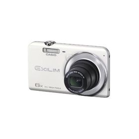 CASIO デジタルカメラ EXILIM EXZS26WE 1610万画素 光学6倍ズーム 広角26mm(中古品)