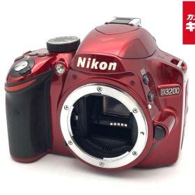 【中古】 【良品】 ニコン D3200 ボディ レッド 【デジタル一眼レフ】