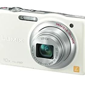 【中古】 パナソニック デジタルカメラ ルミックスSZ7 光学10倍ホワイト DMC-SZ7-W