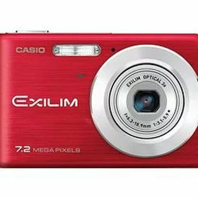 【中古】CASIO デジタルカメラ EXILIM (エクシリム) ZOOM レッド EX-Z77RD