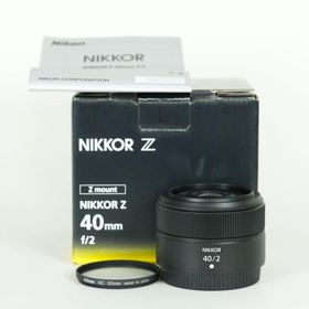 [美品 | 純正フィルター付] Nikon NIKKOR Z 40mm f/2 [Normal] | Nikon Zマウント