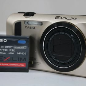 【返品保証】 カシオ Casio EXILIM EX-ZR300 12.5x ゴールド バッテリー付き コンパクトデジタルカメラ T676