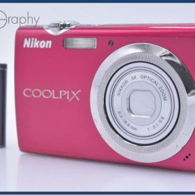 【動作保証】 ニコン Nikon COOLPIX S230 3x バッテリー付 同梱無料 #am10356