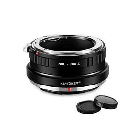 【平行輸入品】K＆F Concept Lens Adapter Ring for Nikon F Auto K Ai Ais D to Nikon Z Mount Z50 Z6 Z7 Camera