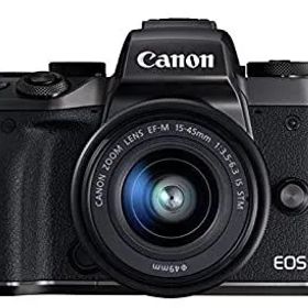 【中古】 Canon キャノン ミラーレス一眼カメラ EOS M5 レンズキット EF-M15-45mm F3.5-6.3 IS STM 付属 EOSM5-1545ISSTMLK