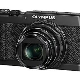 【中古】OLYMPUS コンパクトデジタルカメラ STYLUS SH-3 ブラック 光学式5軸手ぶれ補正 光学24倍&超解像48倍ズーム SH-3 BLK