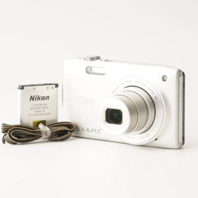 ニコン Nikon COOLPIX S3300 クリスタルシルバー コンパクトデジタルカメラ