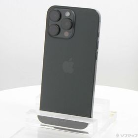 (中古)Apple iPhone16 Pro Max 512GB ブラックチタニウム MYWL3J/A SIMフリー(349-ud)