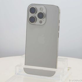 (中古)Apple iPhone16 Pro 512GB ナチュラルチタニウム MYN73J/A SIMフリー(295-ud)