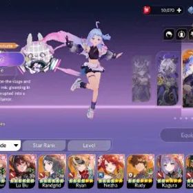 Seven Knights Re:BIRTH Global|FullEX7(Juri,Fai,Gelidus,Melia,Rosie)15TC6(Kyle,Lubu,Teo,Dellons,B&B,Randgrid)|3Legcost|Netmarble|7KR022B