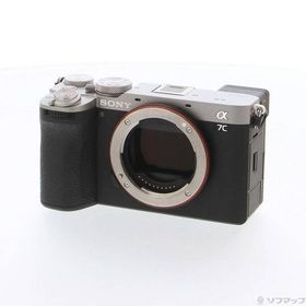 〔中古〕SONY(ソニー) α7C II ボディ シルバー ILCE-7CM2〔198-ud〕