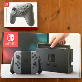 Nintendo Switch 本体 グレーセット & プロコントローラー付