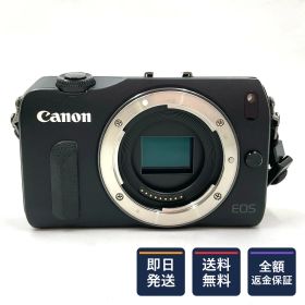 【全額返金保証】【最速発送】Canon デジタル一眼 EOS Kiss M ボディ ブラック 美品 動作確認済
