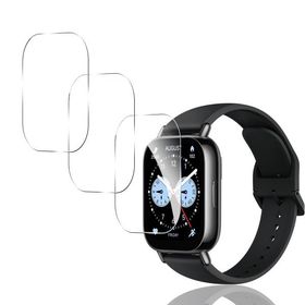 3枚セット 日本旭硝子製 用 Redmi Watch 5 Lite ガラスフィルム 3枚 スマートウォッチ 用 1.96インチ 強化ガラス