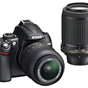 【中古】【39shop】Nikon★デジタル一眼レフカメラ D5000 ダブルズームキット D5000WZ（良い）