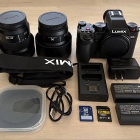 Panasonic LUMIX DC-S5M2 レンズ2本 セット