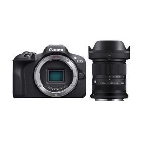 CANON(キヤノン) 【セット 明るくコンパクトな万能ズーム ズームレンズ1本】EOS R100 ボディ＋シグマ18-50mm F2.8セット