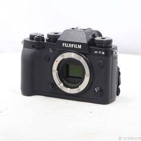 【中古】FUJIFILM(フジフイルム) FUJIFILM X-T3 ボディ ブラック 【297-ud】