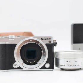 ニコン Nikon 1 J5 Digital Camera Silver 10-30mm Lens 1854 Shots [良品] #Z7109A