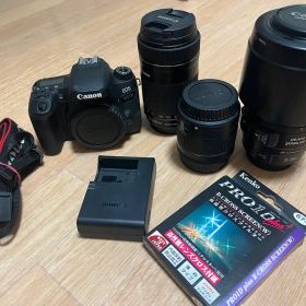 Canon EOS 9000D デジタル一眼レフ 本体レンズ3本セット