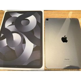 【中古美品】iPad Air第5世代 64GB スペースグレー WiFiモデル MM9C3J/A Air5 A549