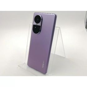 【中古】Oppo SoftBank 【SIMフリー】 OPPO Reno10 Pro 5G グロッシーパープル 8GB 256GB A302OP【千葉】保証期間1ヶ月【ランクC】
