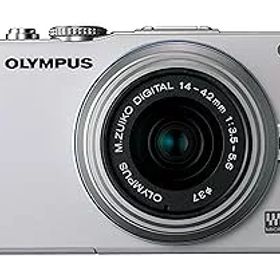 【中古】【39shop】OLYMPUS★ミラーレス一眼 PEN Lite E-PL3 レンズキット ホワイト E-PL3 LKIT WHT（良い）