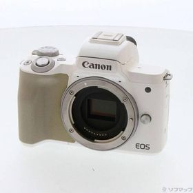 〔中古〕Canon(キヤノン) EOS Kiss M ホワイト〔262-ud〕