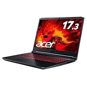 【中古】Acer(エイサー) AN517-52-A76Y5T ゲーミングノートパソコン Nitro 5 オブシディアンブラック ［17.3型 /intel Core i7 /SSD：512GB /メモリ：16G