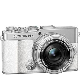 【中古】(非常に良い)OLYMPUS PEN E-P7 14-42mm EZレンズキット ホワイト
