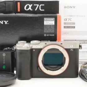 ☆極上美品☆ Sony ソニー α7C ボディ ILCE-7C 元箱 付属品 Shot数 10,850枚前後 ♯26100104