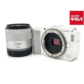 【中古】 【美品】 キヤノン EOS R50 V RF-S14-30 IS STM PZレンズキット ホワイト