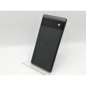 【中古】Google au 【SIMフリー】 Pixel 6 ストーミーブラック 8GB 128GB GR1YH【ECセンター】保証期間１ヶ月【ランクB】