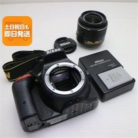 新品同様 D5500 18-55 VR II レンズキット ブラック 即日発送 一眼レフ Nikon 本体 あすつく 土日祝発送OK