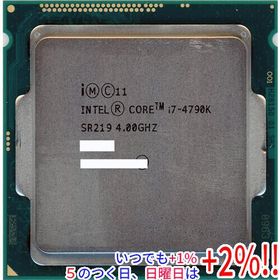 【中古】Core i7 4790K 4GHz LGA1150 SR219爆買