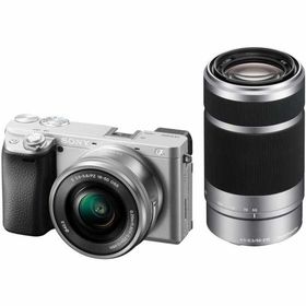 【訳あり】SONY ソニー デジタル 一眼 カメラ デジカメ α6400 ILCE-6400Y ダブルズーム レンズキット [シルバー] [ラッピング可] R-LOGI