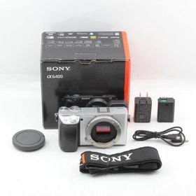 SONY(ソニー) APS-C ミラーレス一眼カメラ α6400 ボディ(レンズなし) シルバー ILCE-6400 S